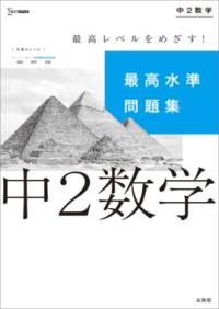 最高水準問題集 中2数学の表紙